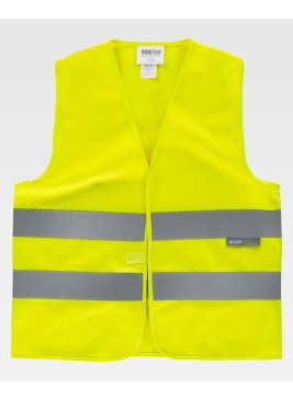 Chaleco reflectante infantil Workteam HVTT05 Amarillo