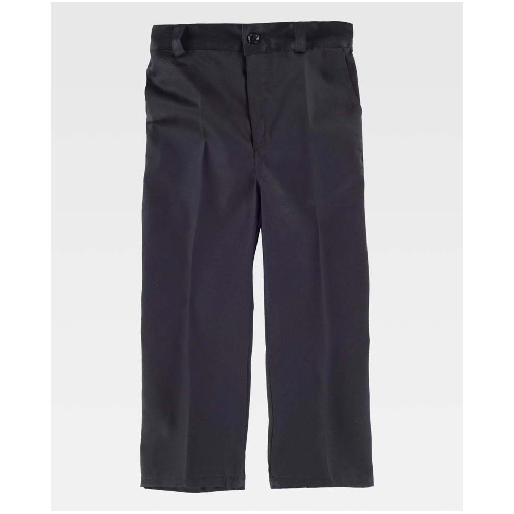 Pantalón de trabajo  infantil Workteam B1406 Negro