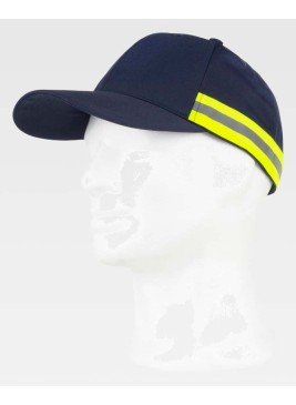 Gorra Workteam WFA909 Marino/Amarillo