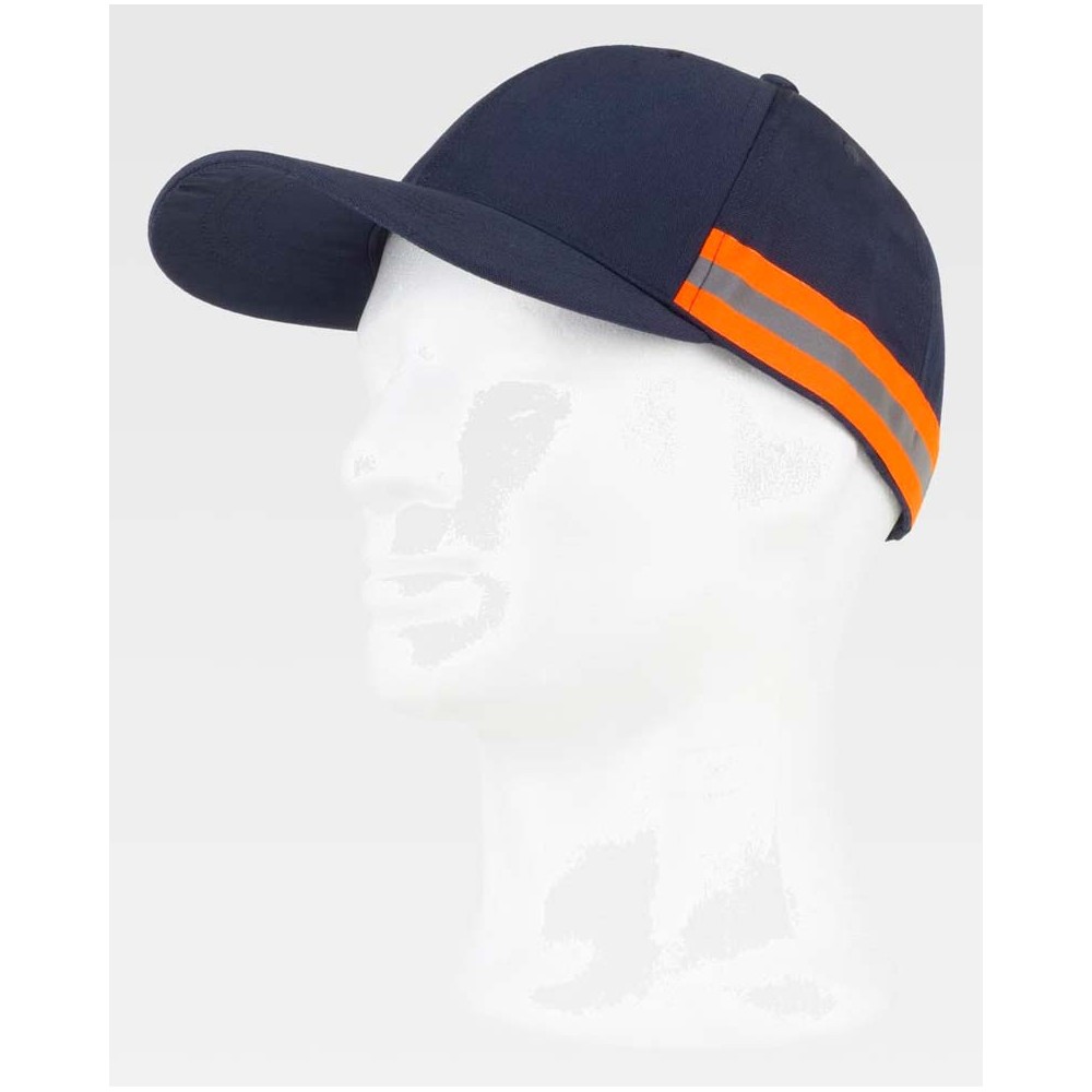 Gorra Workteam WFA909 Marino/Naranja