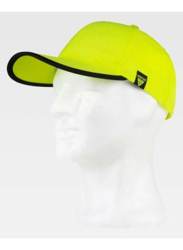 Gorra Workteam WFA907 Amarillo/Negro