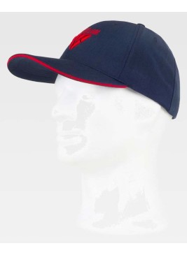 Gorra de trabajo Workteam WFA943 Marino-Rojo