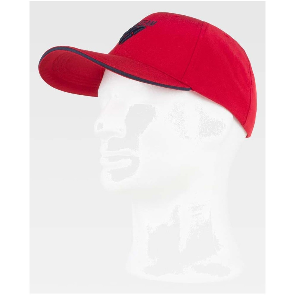 Gorra de trabajo Workteam WFA943 Rojo-Marino