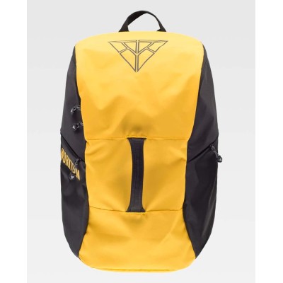 Mochila Workteam WFA409 Negro/Amarillo