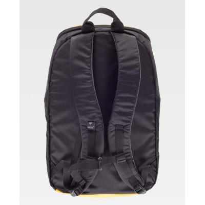 Mochila Workteam WFA409 Negro/Amarillo