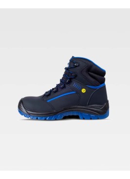 Bota Workteam P2911 Negro/Azulina