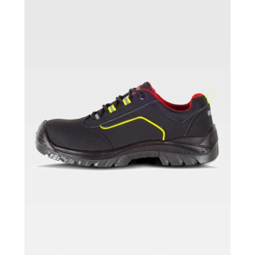 Zapato workteam P2902 Negro/Rojo/Amarillo