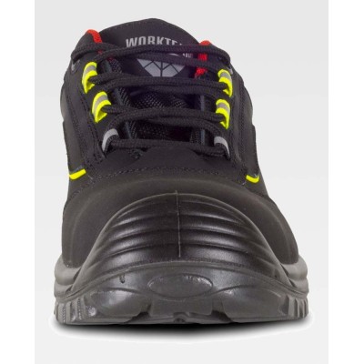 Zapato workteam P2902 Negro-Rojo-Amarillo