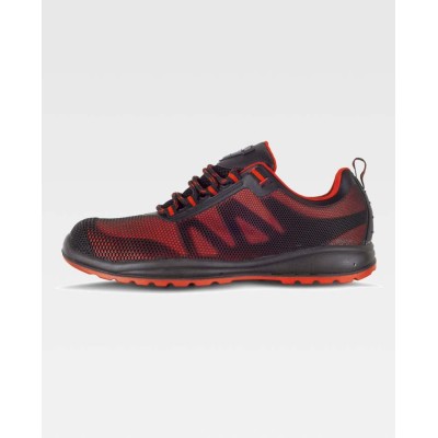 Zapato workteam P3013 Rojo/Negro