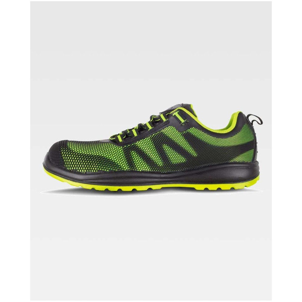 Zapato workteam P3013 Verde Lima/Negro