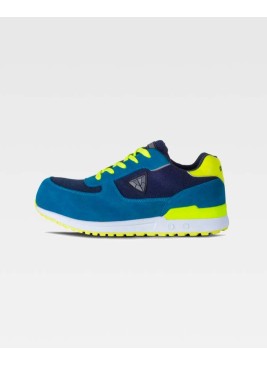 Zapato protección Workteam P3010 Azulina/Amarillo