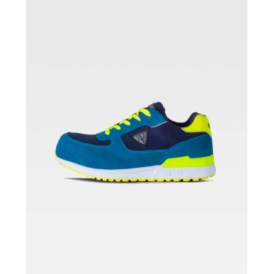 Zapato protección Workteam P3010 Azulina/Amarillo