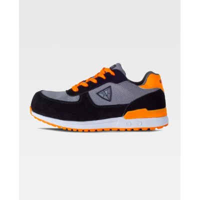 Zapato protección Workteam P3010 Negro/Naranja