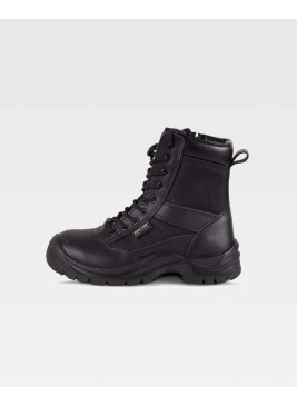 Bota de trabajo de piel Workteam P3007 Negro