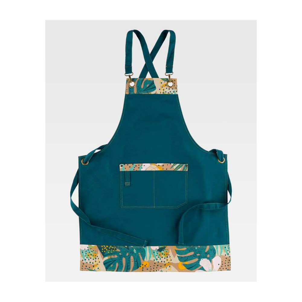 Delantal peto M758 Workteam Verde Oscuro