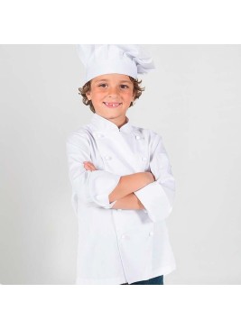 Chaqueta de Cocina niños Garys 950100 Blanco