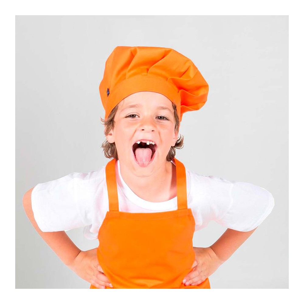 Gorro chef infantil Garys 445300 Naranja