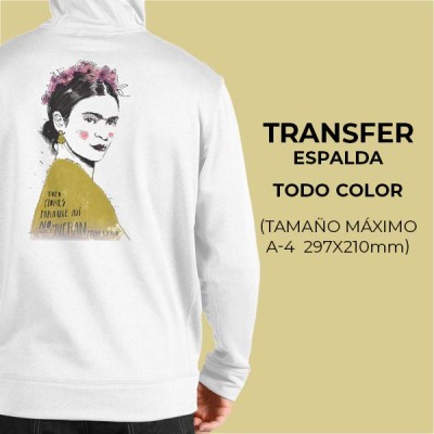 Transfer espalda color