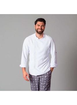 Chaqueta de cocinero Garys Vidal 9441 Blanco