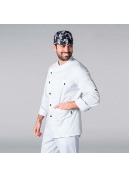 Chaqueta cocinero Garys Soler 9405 Blanco