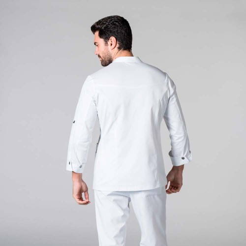 Chaqueta cocinero Garys Soler 9405 Blanco