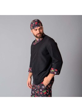 Chaqueta cocina Garys Ayala 9475 Negro