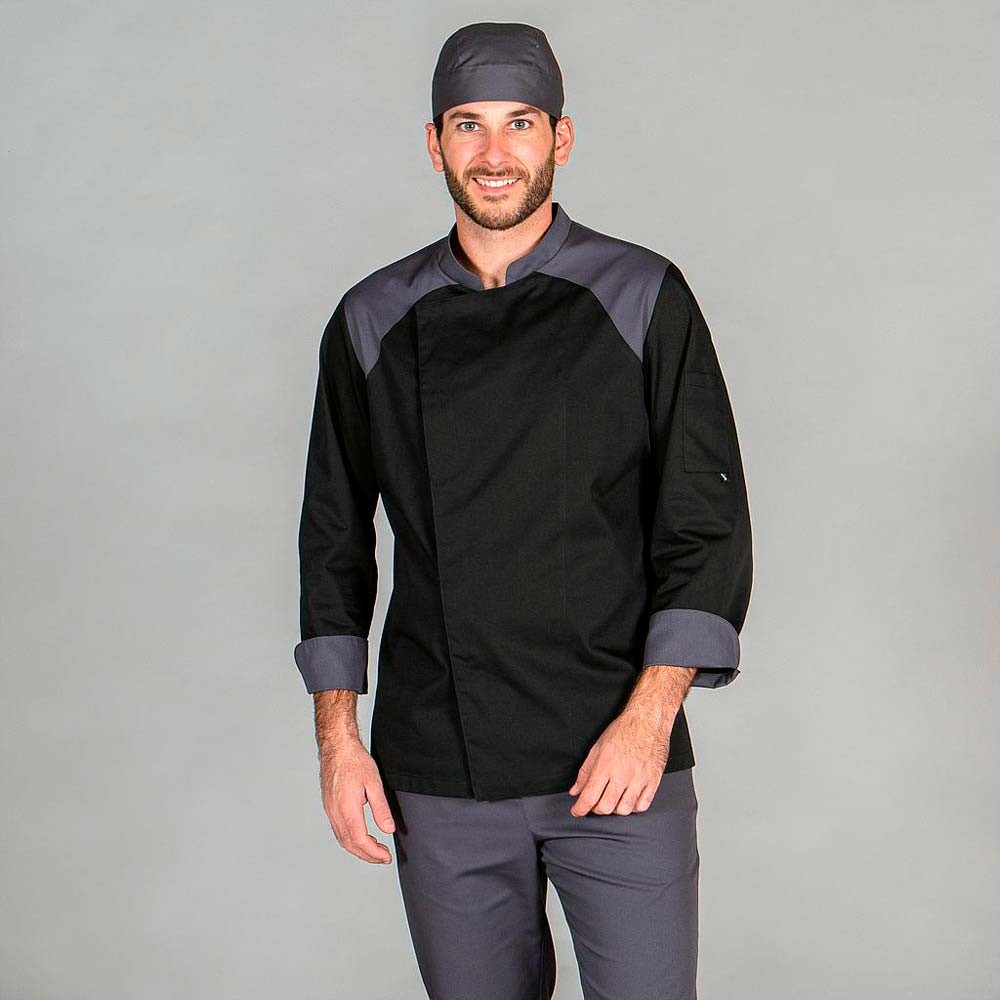 Chaqueta cocina Garys Velasco 9495 Gris