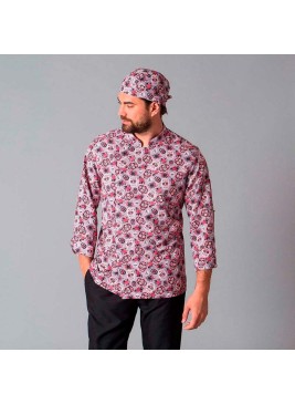 Chaqueta cocina Garys Catrina 9482 Estampada