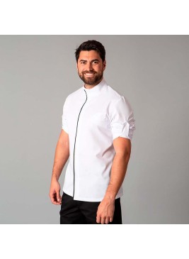 Chaqueta cocinero Garys  Andreu 9478 Blanco