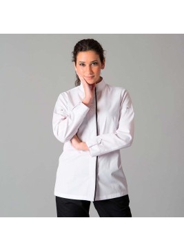 Chaqueta cocinera Garys Medina 9487 Blanco