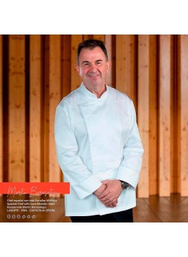 Chaqueta chef Garys Horus 930023 Blanco