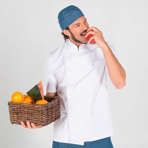 Chaquetilla Cocina Blanca Garys  ▷ SoloUniformes
