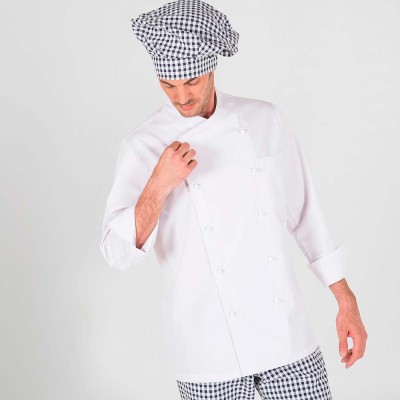 Chaqueta cocina Garys Napoles 9310 Blanco