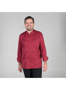 Chaqueta cocina Garys Florencia 9061Burdeos