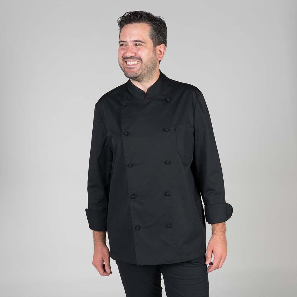 Chaqueta cocina Garys Florencia 9061 Negro
