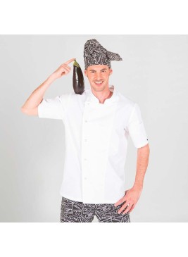 Chaqueta cocina Garys Luque 9451 Blanco