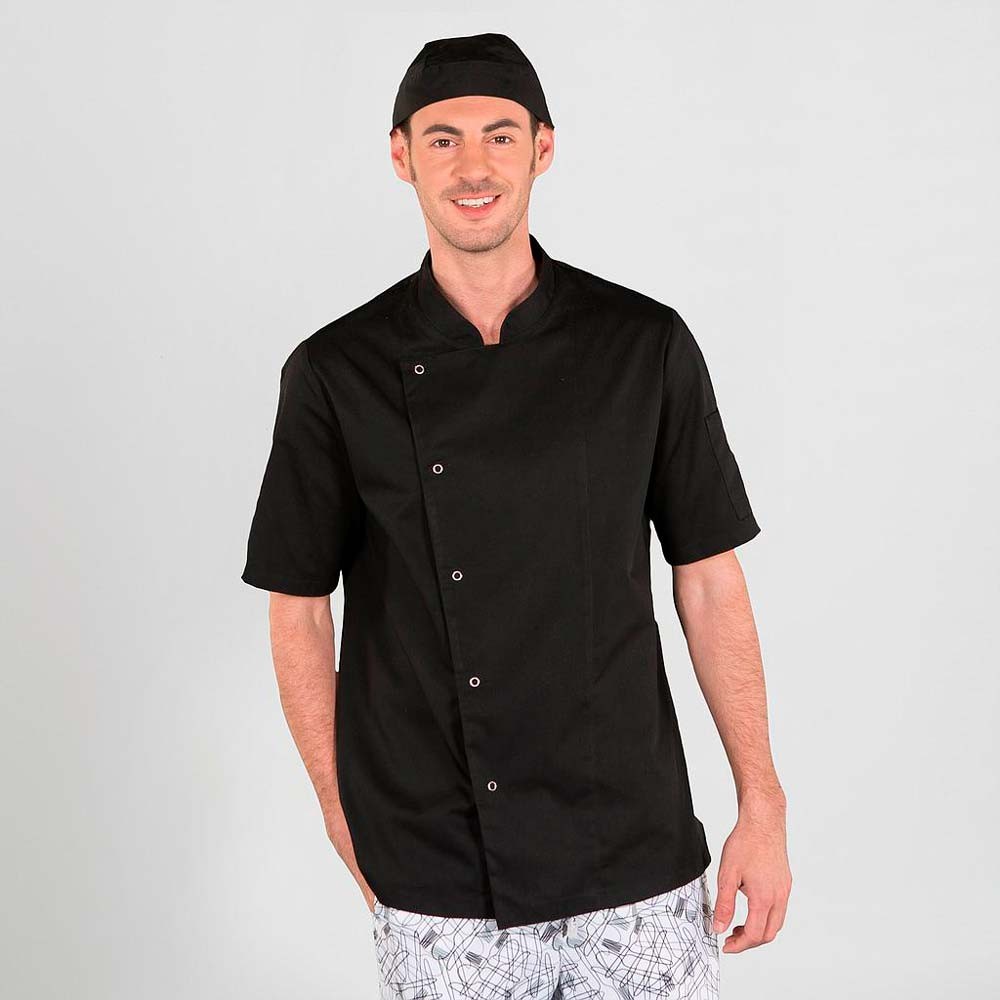 Chaqueta cocina Garys Luque 9451 Negro