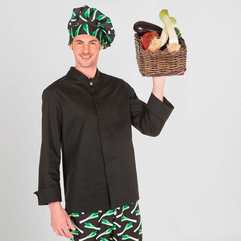 Chaqueta cocinero Garys Marin 944800 Negro