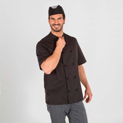 Chaqueta cocina Garys 917A Negro