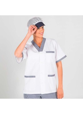 Blusa de cocina mujer Garys 6524 Blanco