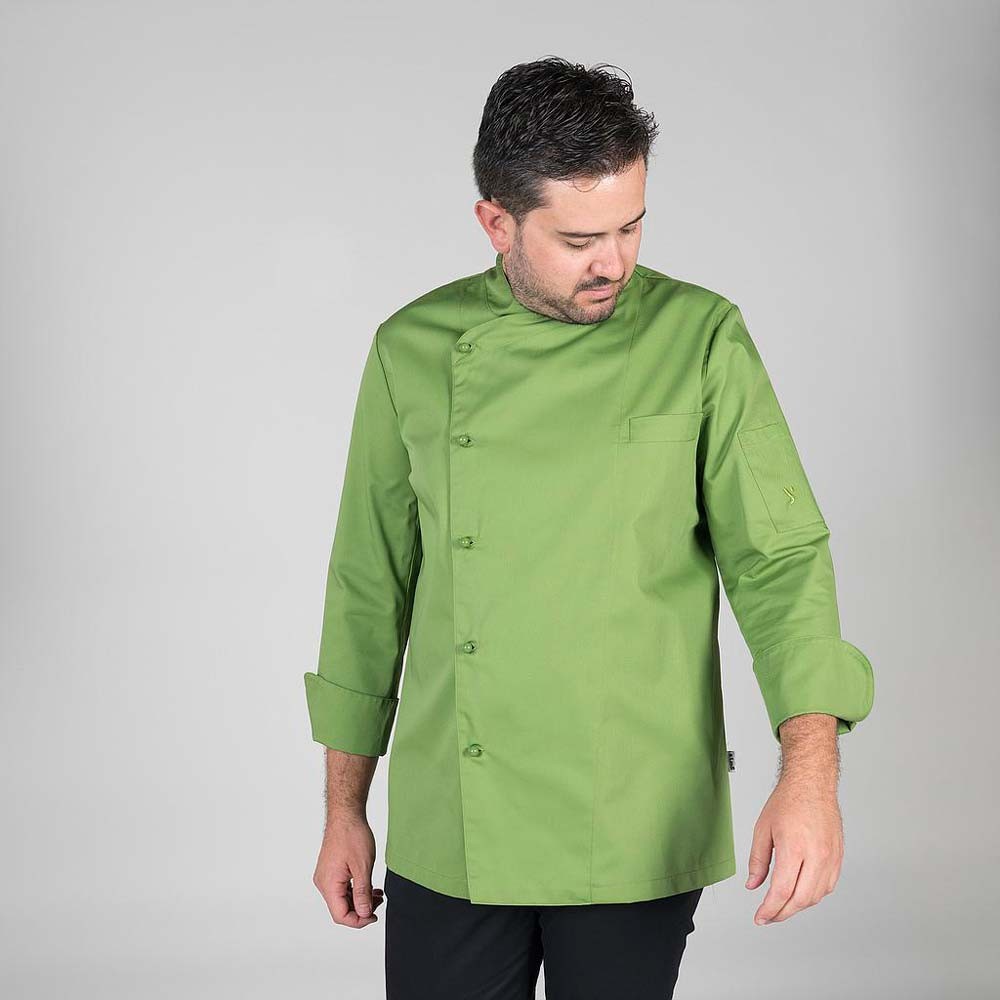 Chaqueta cocina Garys Taremo 9307 Verde Oliva