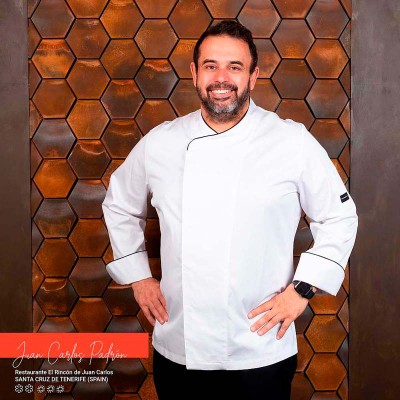 Chaqueta chef Garys 933000 Icaro Blanco