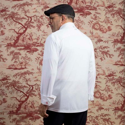Chaqueta chef Garys 930011 Agni Blanco