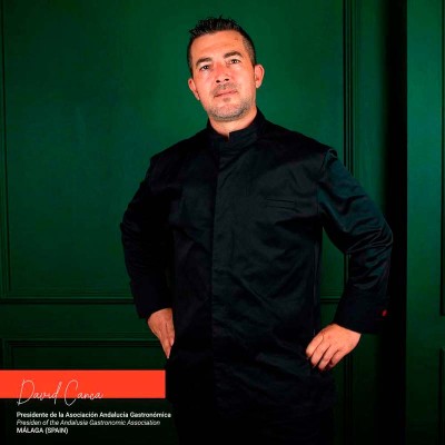 Chaqueta chef Garys 930011 Agni Negro
