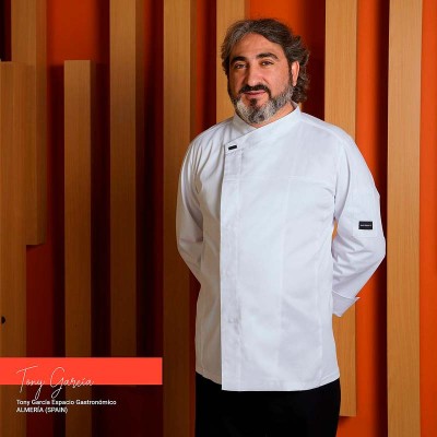 Chaqueta chef Garys 934500 Circe Blanco