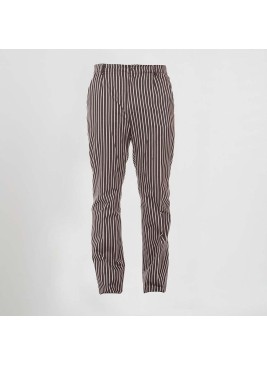 Pantalón cocina Garys 7772 Sarga Raya Gris
