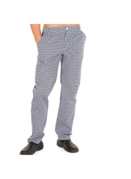 Pantalón cocina Garys 7750 Cuadro Marino