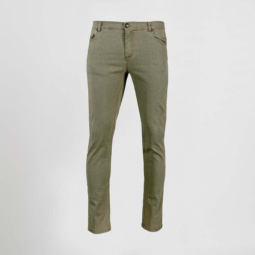 Pantalón de hostelería vaquero Garys Casdy 7802 Verde Alga