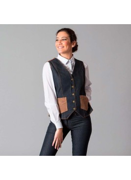 Chaleco camarera Garys 9947 Baena Vaquero