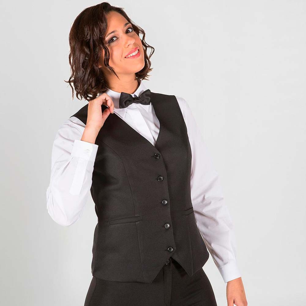 Chaleco camarera Garys 9934 Negro